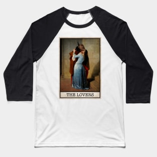 The Lovers Tarot Baseball T-Shirt